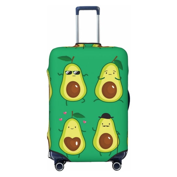 Picia Cartoon Fruit 1 Luggage Protector Cover Thicken Suitcase Protector Cover Fit 18-32 Inch Luggage-X-Large