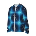 thumbnail image 1 of Picia Cat Sketch Women's Men's UPF 50+ Sun Protection Hoodie Shirt Long Sleeve SPF Fishing Outdoor UV Hiking Lightweight Shirts-Small, 1 of 9
