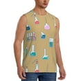 thumbnail image 1 of Picia Chemistry Class mens Cotton Tank Undershirts , Moisture-wicking Ribbed Tanks, Lightweight Cotton Tank Undershirts-Large, 1 of 8