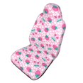thumbnail image 1 of Picia Cherry Strawberry Print Waterproof Sweating Car Seat Cover for Post Gym Workout, Running, Beach and Hiking, Universal Fit Anti-Slip Bucket Seat Protector, 1 of 5