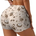 thumbnail image 1 of Picia Chicken With Floral Printed Workout Shorts for Women Seamless Scrunch Butt Lifting High Waisted Yoga Gym Booty Running Moisture-wicking Short Pants-X-Large, 1 of 9