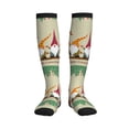 thumbnail image 1 of Picia Christmas Card With Gnomes Printed Sports Compression Socks - 15-20mmHg Graduated Compression, High-Performance Soft and Breathable Socks for Men and Women, 1 of 5