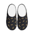 thumbnail image 1 of Picia Christmas Deers for Women's Lamb-hug Comfy Fleece House Slippers Memory Foam, Slip-on House Shoes Indoor Outdoor-35/36, 1 of 7