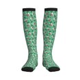 thumbnail image 1 of Picia Christmas French Bulldog Printed Sports Compression Socks - 15-20mmHg Graduated Compression, High-Performance Soft and Breathable Socks for Men and Women, 1 of 5