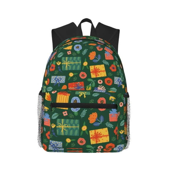 Picia Christmas Gift Large Capacity Backpack Classic Style Backpack Casual Backpack Water-Resistant School Work Travel Outdoor Backpack