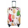 thumbnail image 1 of Picia Christmas Gingerbread Cookies Luggage Protector Cover Thicken Suitcase Protector Cover Fit 18-32 Inch Luggage-Medium, 1 of 9