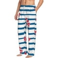 thumbnail image 1 of Picia Clown Fish Mens Soft Woven Cotton Elastic Waistband Sleep Pajama Pant Lounge Sleep Pant With Pockets And Drawstring-Small, 1 of 9