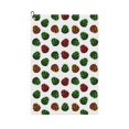 thumbnail image 1 of Picia Colorful Autumn Pinecones Microfiber Golf Towel (24" X 16") with Carabiner Clip, Waffle Pattern Hook - Golf Accessories and Gifts, Father's Day, Christmas, Birthday Gift, 1 of 1