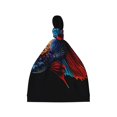 thumbnail image 1 of Picia Colorful Betta Fish Printed Preemie Hats for Baby Girls Cotton Premature Knot Hats Newborn Hospital Cap Warm Knot Beanie Nicu for Preemie Girls and Boys, 1 of 6