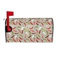 thumbnail image 1 of Picia Colorful Chili Magnetic Mailbox Cover Standard Size-21x18 in, 1 of 9