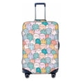 thumbnail image 1 of Picia Colorful Cute Pig Luggage Protector Cover Thicken Suitcase Protector Cover Fit 18-32 Inch Luggage-Large, 1 of 9