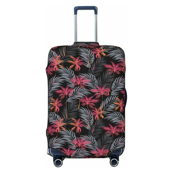 Picia Colorful Hawaii Palms Luggage Protector Cover Thicken Suitcase Protector Cover Fit 18-32 Inch Luggage-X-Large