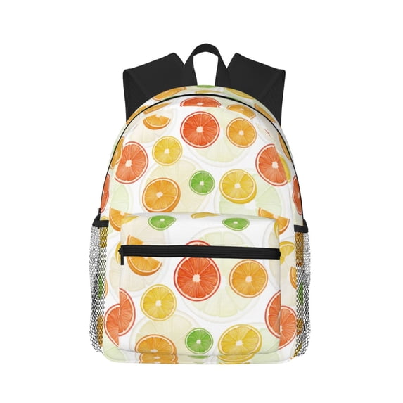Picia Colorful Lemons Large Capacity Backpack Classic Style Backpack Casual Backpack Water-Resistant School Work Travel Outdoor Backpack