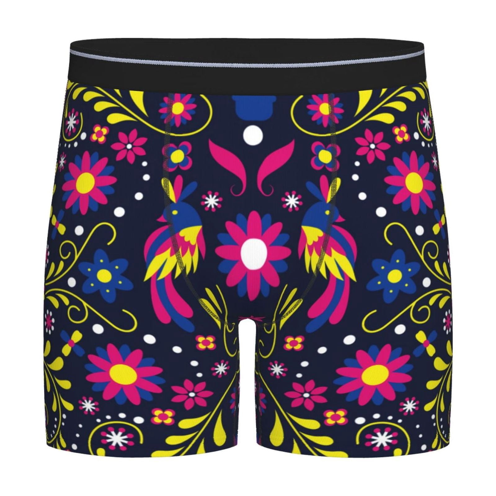 Ecd Paper Pattern Picia Colorful Mexican Pattern Men's Athletic Long Leg Briefs ...