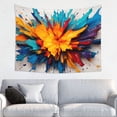 thumbnail image 1 of Picia Colorful Paint Print Pattern Tapestry-Tapestries for Bedroom Living Room Dorm(29x37"), 1 of 8