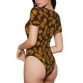 thumbnail image 1 of Picia Colorful Pineapple Womens One Piece Swimsuits Modest Tummy Control Bathing Suits Lace Up Slimming Swim Suit-Small, 1 of 9