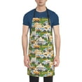 thumbnail image 1 of Picia Construction Machinery1 Waterproof Apron for Unisex Adult - Adjustable Bib Apron with Pockets, Ideal for Cooking, Gardening, Painting, and Household Chores, 1 of 9