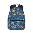 thumbnail image 1 of Picia Construction Vehicles Large Capacity Backpack Classic Style Backpack Casual Backpack Water-Resistant School Work Travel Outdoor Backpack, 1 of 8