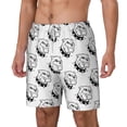 thumbnail image 1 of Picia Cool Dog pattern Mens Swim Trunks with Compression Liner Stretch Beach Shorts Quick Dry with Zipper Pockets No-Chafing Board Shorts-3X-Large, 1 of 9