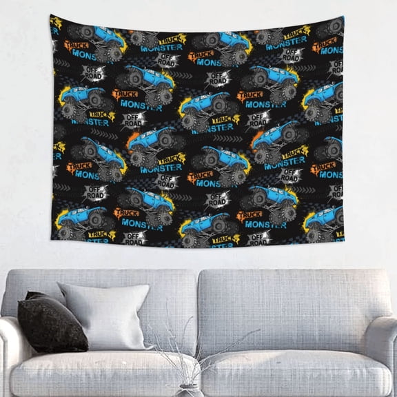 Picia Cool Off-Road Vehicle Pattern Tapestry-Tapestries for Bedroom Living Room Dorm(29x37")