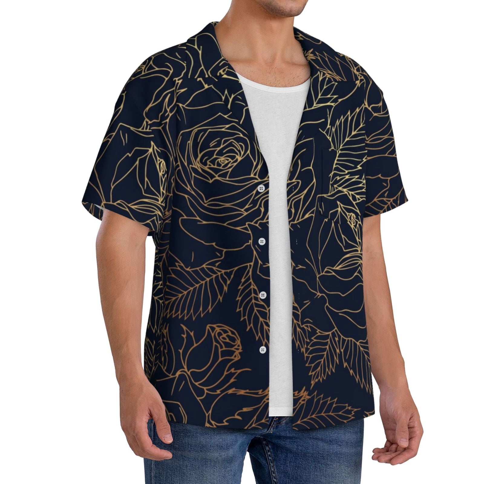 picia-copper-gold-gloss-outline-rose-men-s-linen-shirts-short-sleeve
