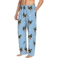 thumbnail image 1 of Picia Corgi Dog Mens Soft Woven Cotton Elastic Waistband Sleep Pajama Pant Lounge Sleep Pant With Pockets And Drawstring-, 1 of 9