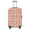 thumbnail image 1 of Picia Corgi Head with Floal Luggage Protector Cover Thicken Suitcase Protector Cover Fit 18-32 Inch Luggage-Large, 1 of 9