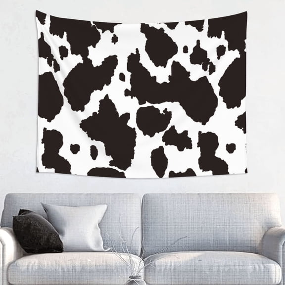 Picia Cow Skin 2 Pattern Tapestry-Tapestries for Bedroom Living Room Dorm(29x37")