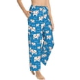 thumbnail image 1 of Picia Cows Milk Womens Soft Woven Cotton Elastic Waistband Sleep Pajama Pant Lounge Sleep Pant With Pockets And Drawstring-X-Large, 1 of 9