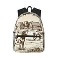 thumbnail image 1 of Picia Cows On The Farm Large Capacity Backpack Classic Style Backpack Casual Backpack Water-Resistant School Work Travel Outdoor Backpack, 1 of 8
