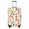 thumbnail image 1 of Picia Crabs Shrimps Luggage Protector Cover Thicken Suitcase Protector Cover Fit 18-32 Inch Luggage-Medium, 1 of 9