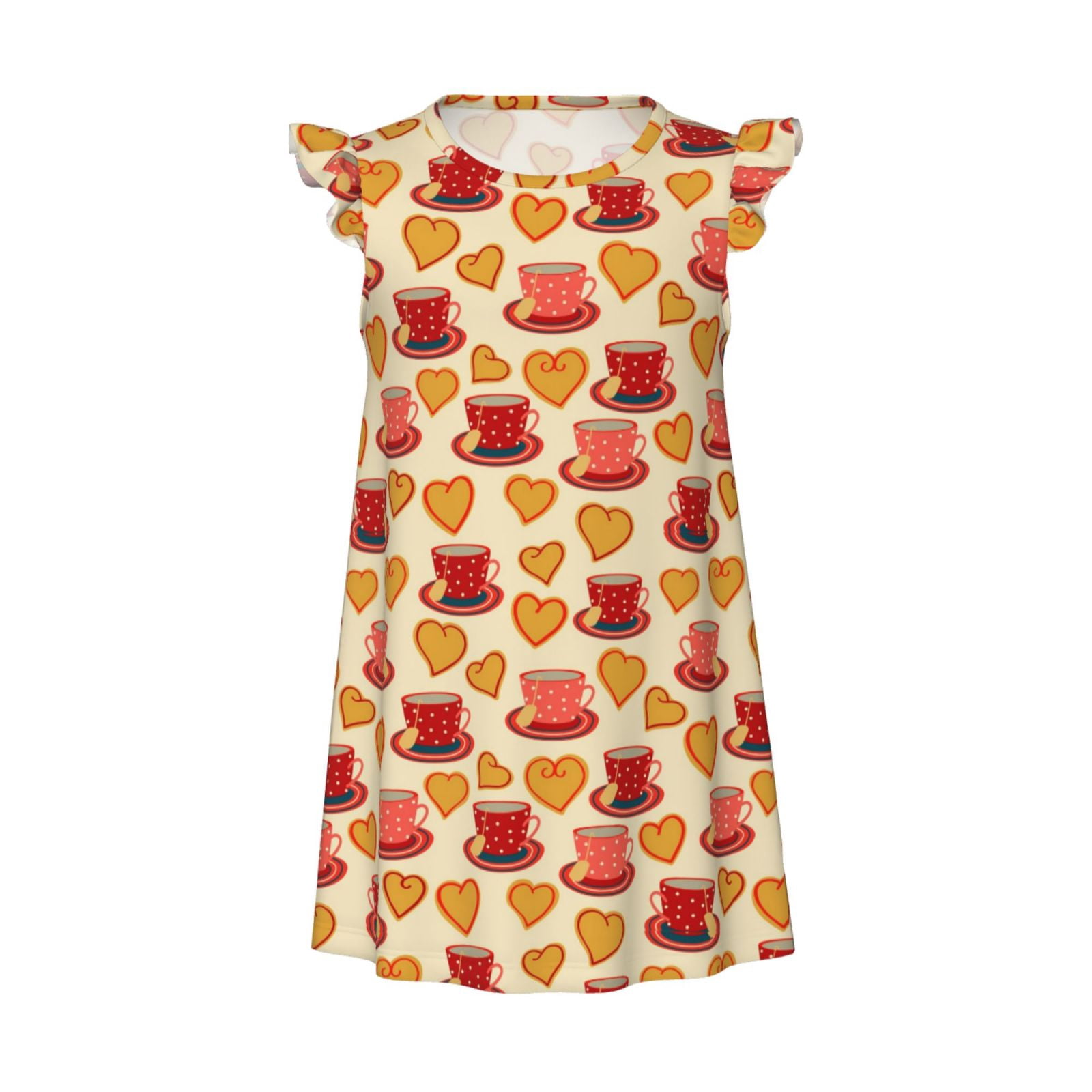 Girls L/S Princess Tea Nightgown main image 1