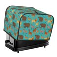 thumbnail image 1 of Picia Cute Animals Print 4 Slice Toaster Cover , Toaster Protector Dustproof Kitchen Appliance Cover, Kitchen Appliance Dustproof Protector, 1 of 7