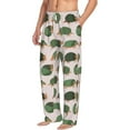 thumbnail image 1 of Picia Cute Armadillo Mens Soft Woven Cotton Elastic Waistband Sleep Pajama Pant Lounge Sleep Pant With Pockets And Drawstring-XX-Large, 1 of 9