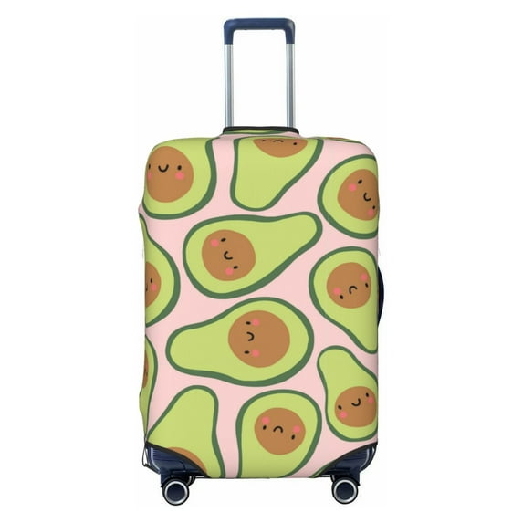 Picia Cute Avocado Luggage Protector Cover Thicken Suitcase Protector Cover Fit 18-32 Inch Luggage-Small
