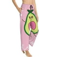 thumbnail image 1 of Picia Cute Avocado Womens Soft Woven Cotton Elastic Waistband Sleep Pajama Pant Lounge Sleep Pant With Pockets And Drawstring-, 1 of 9