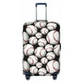 thumbnail image 1 of Picia Cute Baseball Luggage Protector Cover Thicken Suitcase Protector Cover Fit 18-32 Inch Luggage-Small, 1 of 9