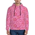 thumbnail image 1 of Picia Cute Cowgirl Pattern Casual Men's Hoodie - Lightweight Hooded Sweatshirt with Kangaroo Pocket, Comfortable Pullover for Everyday, Travel-4X-Large, 1 of 7