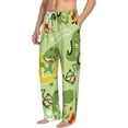 thumbnail image 1 of Picia Cute Dinosaurs Cartoon Mens Soft Woven Cotton Elastic Waistband Sleep Pajama Pant Lounge Sleep Pant With Pockets And Drawstring-, 1 of 9
