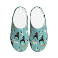 thumbnail image 1 of Picia Cute Dog for Women's Lamb-hug Comfy Fleece House Slippers Memory Foam, Slip-on House Shoes Indoor Outdoor-40/41, 1 of 7
