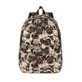 thumbnail image 1 of Picia Cute French Bulldog Printed Canvas Daypack - Stylish and Durable Vintage Compact Backpack - Class, Work, Travel, or Laptop Bookbag,Organized Compartments-Medium, 1 of 6