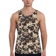 thumbnail image 1 of Picia Cute French Bulldog Printed Men’s Performance Tank, Men's Workout Tank Top Moisture-Wicking Tank Top Muscle tee, Breathable Workout Shirt-XX-Large, 1 of 7