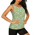 thumbnail image 1 of Picia Cute Frog Pattern Women's Workout Tank Top,Breathable Activewear,Slim Fit Athletic Top,Versatile Workout Moisture-wicking top-Medium, 1 of 9