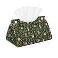 thumbnail image 1 of Picia Cute Hedgehogs Cactus Blue Pattern Long Tissue Box Cover,PVC Leather Triangle Holder,Tissue Box Holder with Magnetic Bottom,Facial Paper Organizer Dispenser-7.9"X4.9"X4.5", 1 of 9