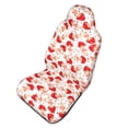 thumbnail image 1 of Picia Cute Mushroom Print Waterproof Sweating Car Seat Cover for Post Gym Workout, Running, Beach and Hiking, Universal Fit Anti-Slip Bucket Seat Protector, 1 of 5