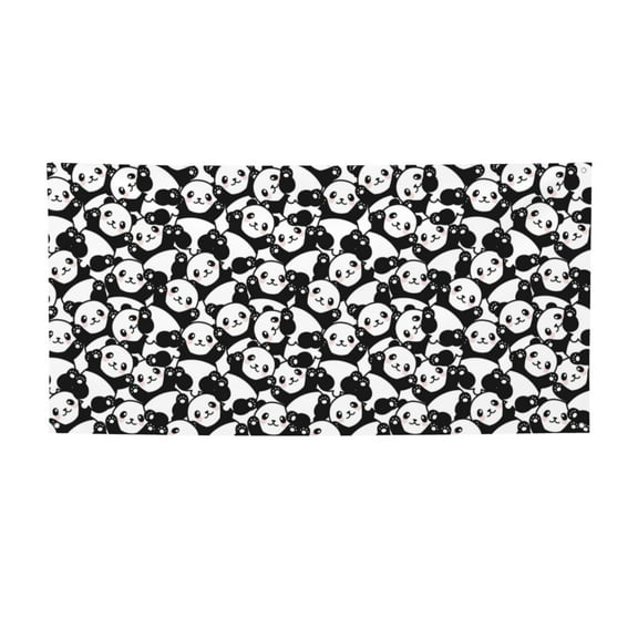 Picia Cute Panda (3) Pattern Party Banner, Festive Decoration, Holiday Banner, Celebration Decor, Event Banner, Reusable Party Banner-Medium
