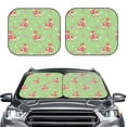 thumbnail image 1 of Picia Cute Poodle Dog 2 Piece Car Windshield Sun Shade Foldable | Foldable Sun Shield for Front Window Blocks UV Rays and Keeps Your Vehicle Cool-Large, 1 of 7