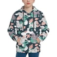 thumbnail image 1 of Picia Cute Poodle Dog Pattern Youth Hoodie - Warm Pullover Sweatshirt with Kangaroo Pocket, Ideal for Boys and Girls-X-Large, 1 of 6