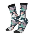 thumbnail image 1 of Picia Cute Poodle Dog Print Athletic Socks for Men & Women – Cushioned Moisture-Wicking Crew Socks for Sports, Running, and Training, Soft & Breathable Size 5-11, 1 of 6