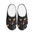 thumbnail image 1 of Picia Cute Rabbit And Flower for Women's Lamb-hug Comfy Fleece House Slippers Memory Foam, Slip-on House Shoes Indoor Outdoor-37/38, 1 of 7